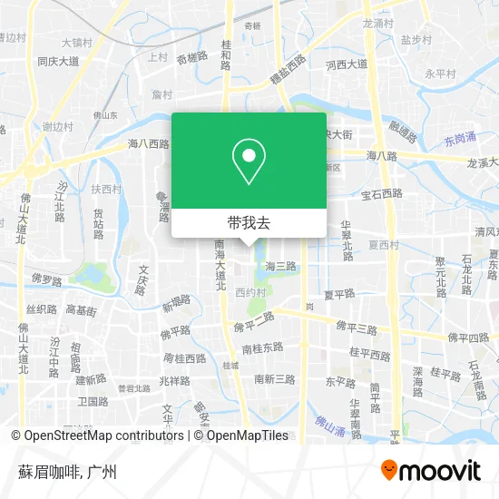 蘇眉咖啡地图