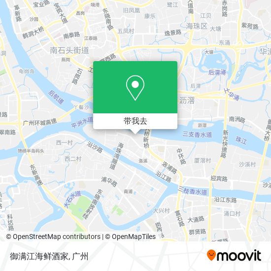 御满江海鲜酒家地图