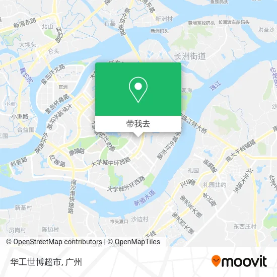 华工世博超市地图