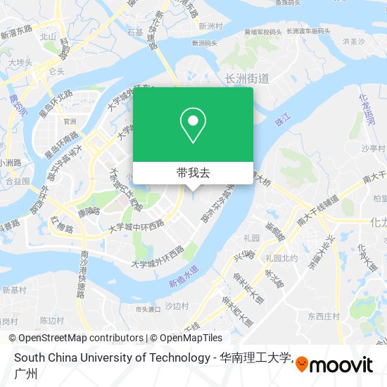 South China University of Technology - 华南理工大学地图