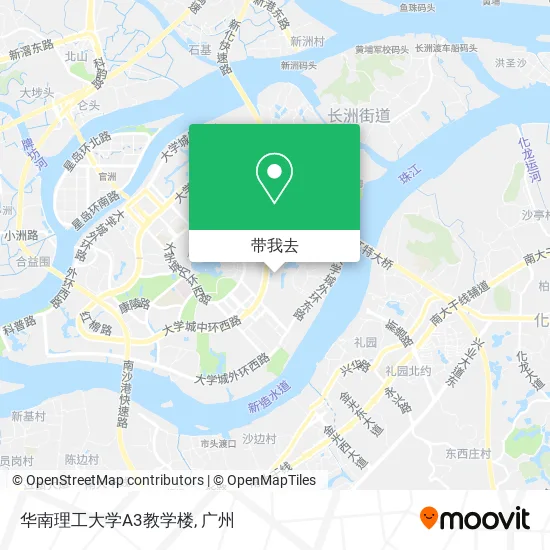 华南理工大学A3教学楼地图