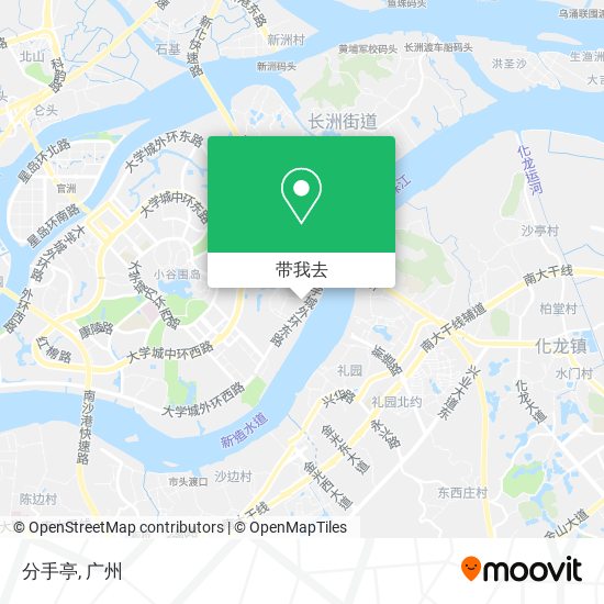分手亭地图