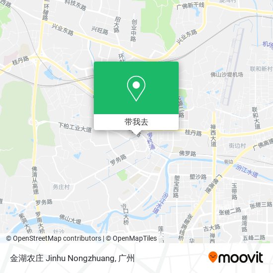 金湖农庄 Jinhu Nongzhuang地图