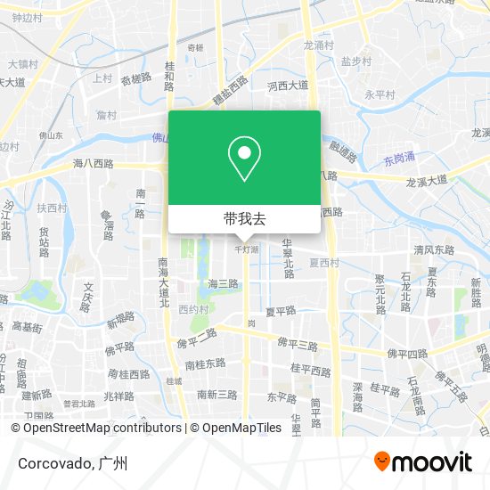 Corcovado地图