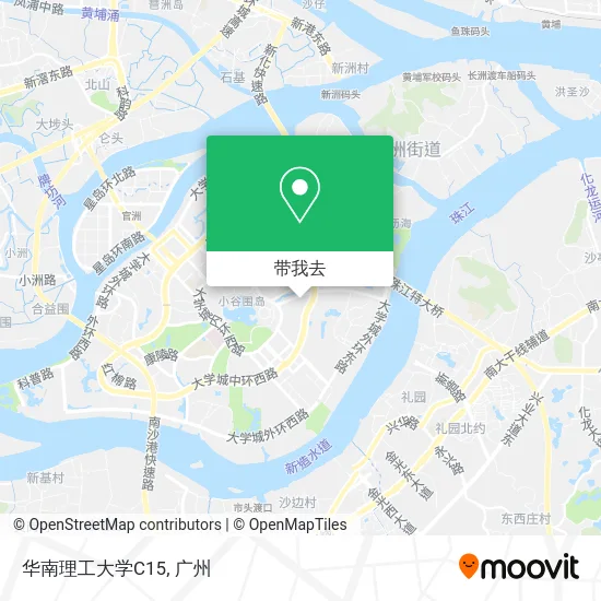 华南理工大学C15地图