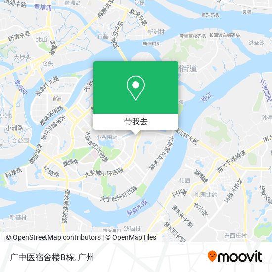 广中医宿舍楼B栋地图