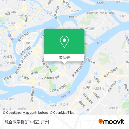 综合教学楼(广中医)地图