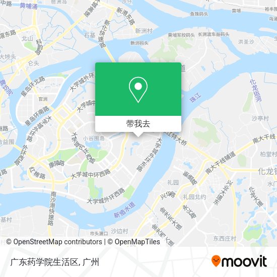 广东药学院生活区地图