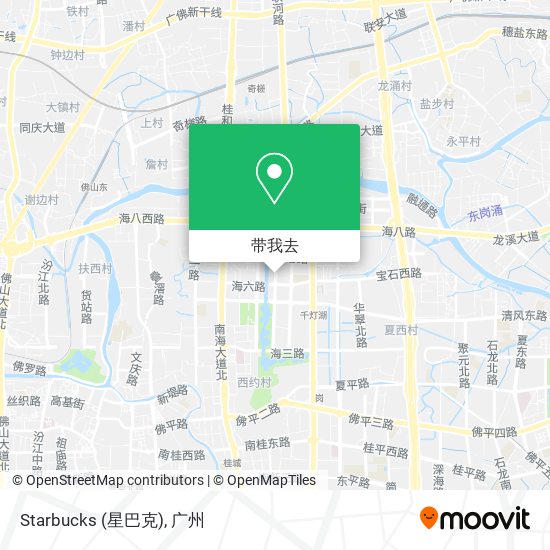 Starbucks (星巴克)地图