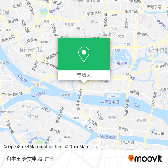 和丰五金交电城地图
