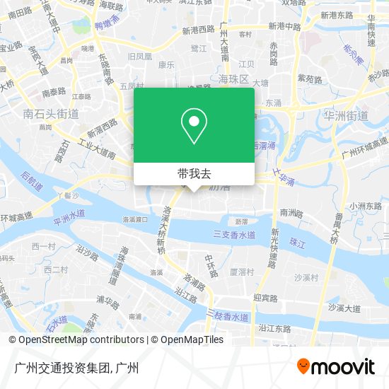 广州交通投资集团地图