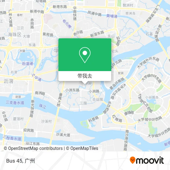 Bus 45地图