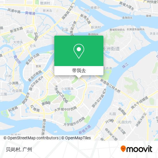 贝岗村地图