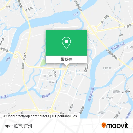 spar 超市地图