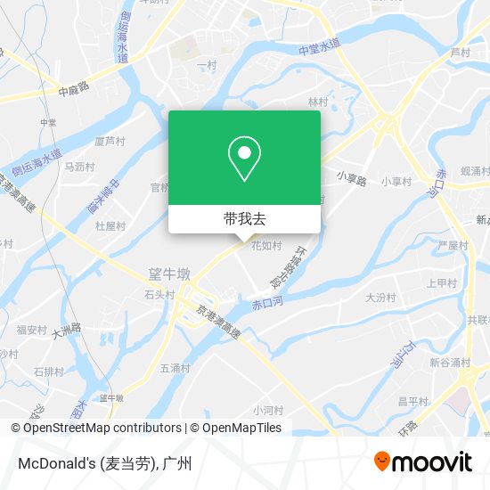 McDonald's (麦当劳)地图