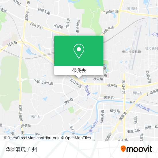 华誉酒店地图