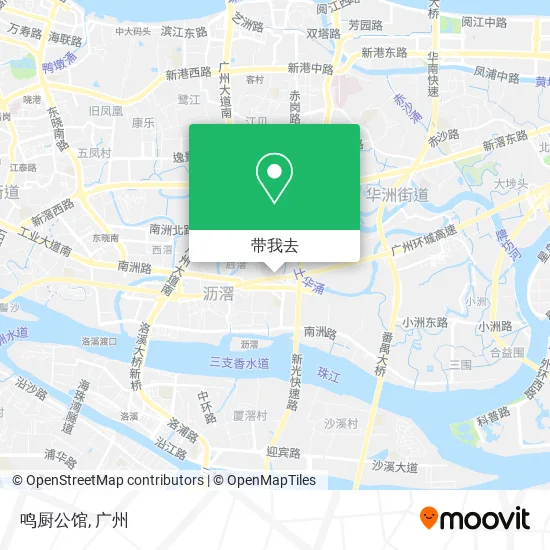 鸣厨公馆地图