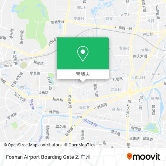 Foshan Airport Boarding Gate 2地图