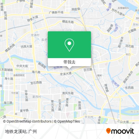 地铁龙溪站地图