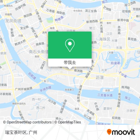 瑞宝茶叶区地图