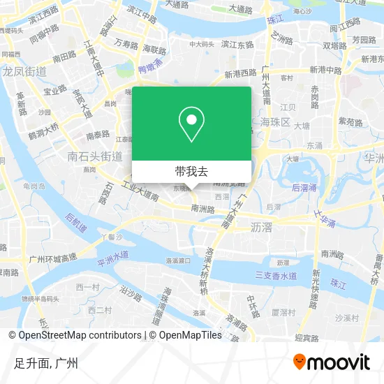 足升面地图