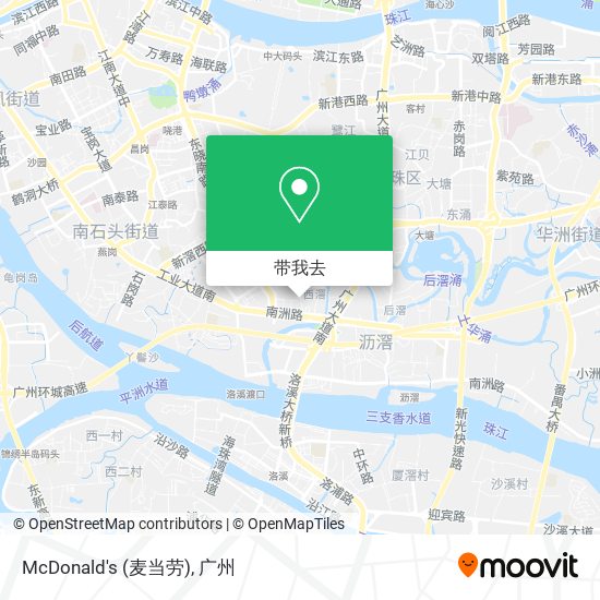 McDonald's (麦当劳)地图