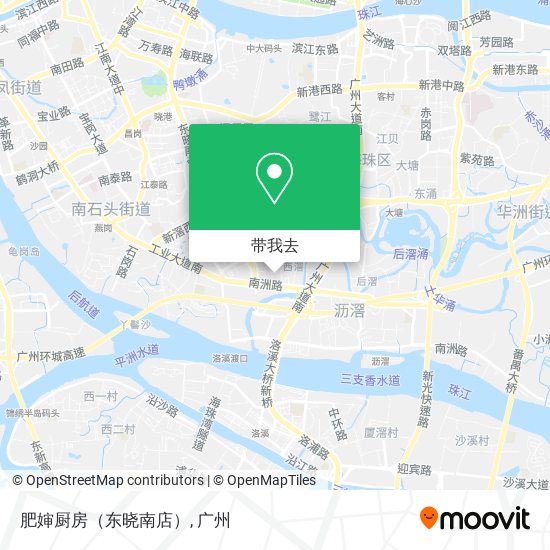 肥婶厨房（东晓南店）地图
