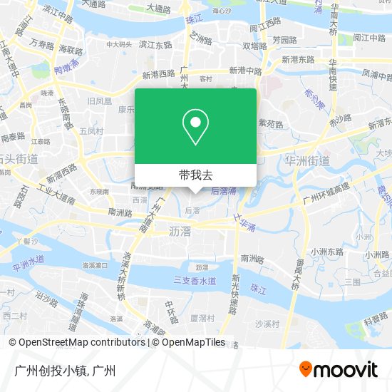 广州创投小镇地图