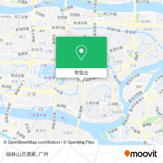 福林山庄酒家地图