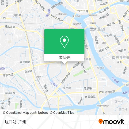 坑口站地图