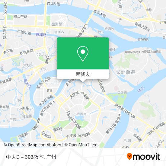 中大D－303教室地图
