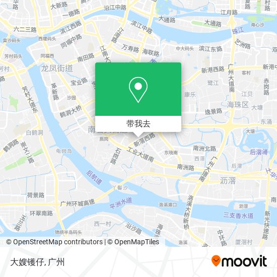 大嫂镬仔地图