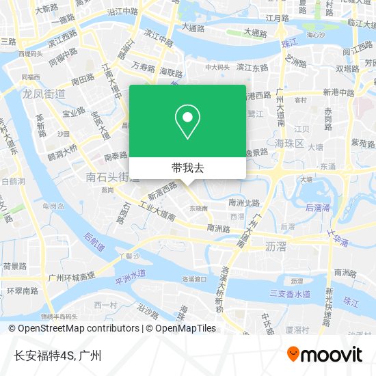 长安福特4S地图