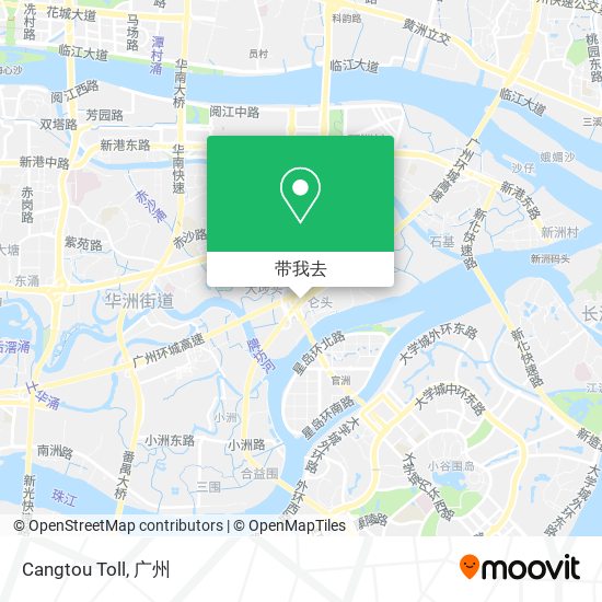 Cangtou Toll地图