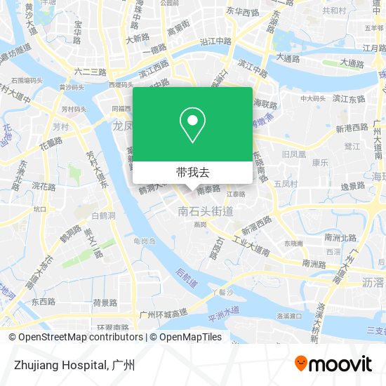 Zhujiang Hospital地图
