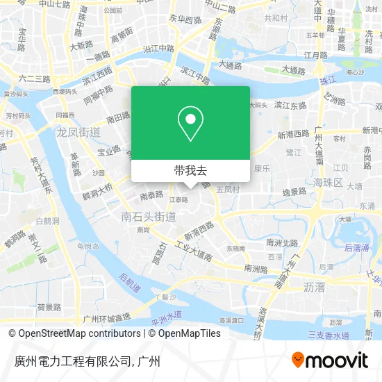 廣州電力工程有限公司地图