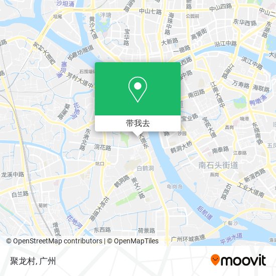 聚龙村地图