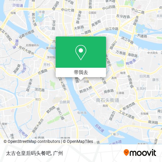 太古仓皇后码头餐吧地图