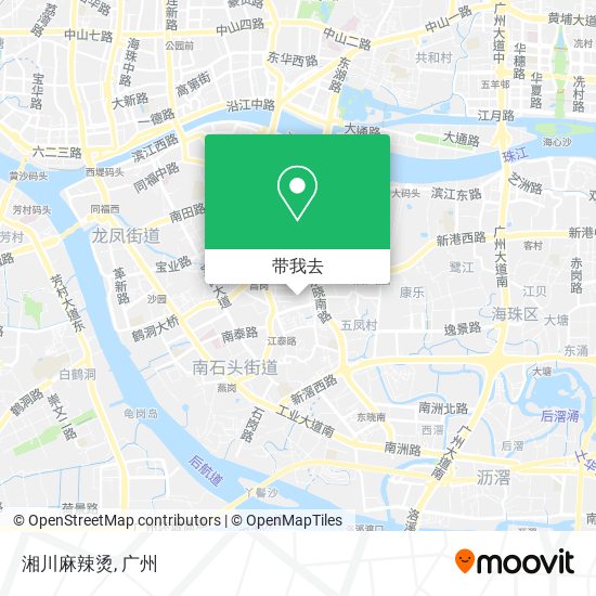 湘川麻辣烫地图