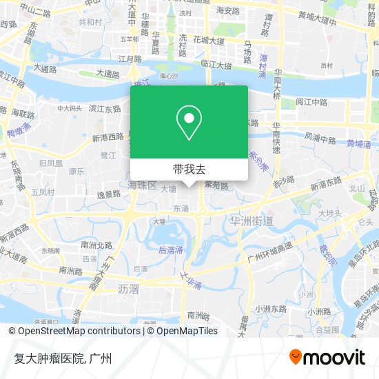 复大肿瘤医院地图