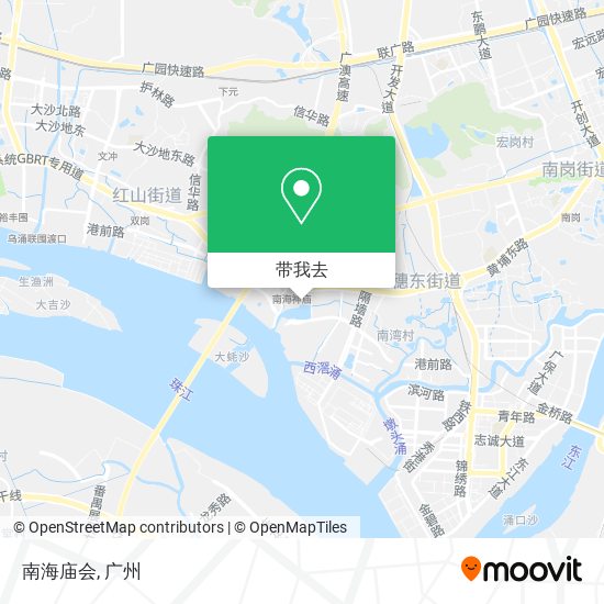 南海庙会地图