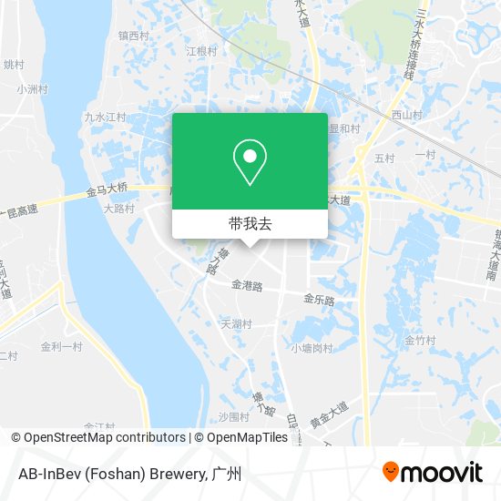 AB-InBev (Foshan) Brewery地图