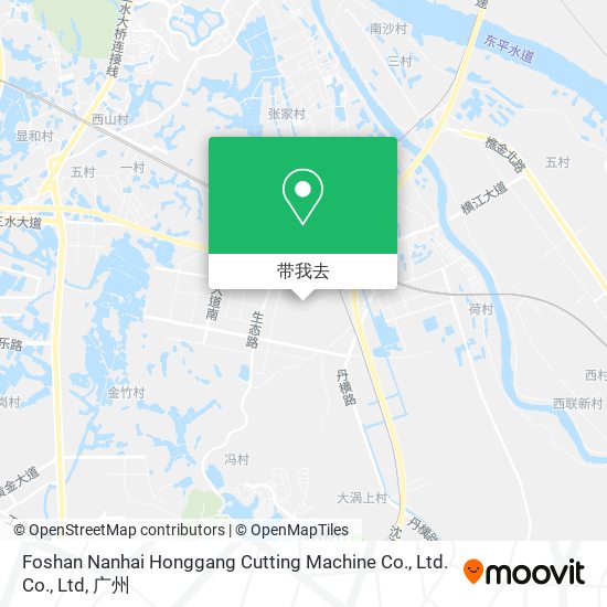 Foshan Nanhai Honggang Cutting Machine Co., Ltd.   Co., Ltd地图