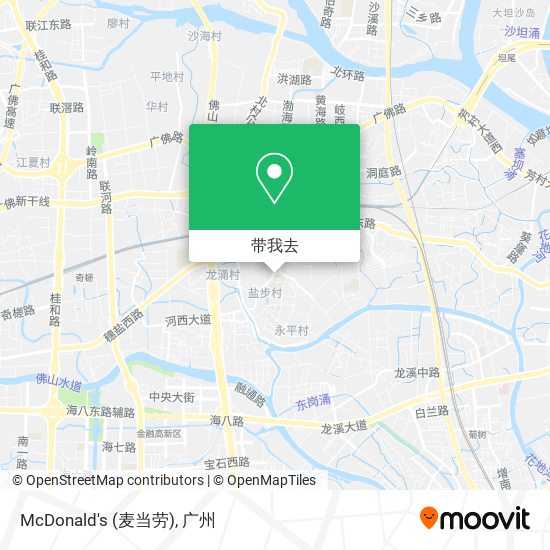 McDonald's (麦当劳)地图