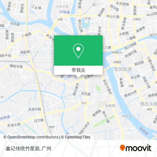 鑫记传统竹星面地图