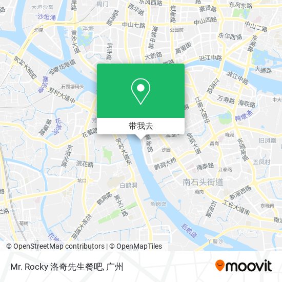 Mr. Rocky 洛奇先生餐吧地图