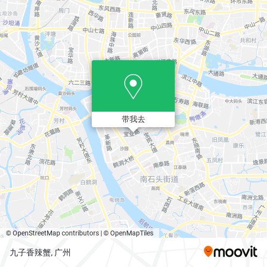 九子香辣蟹地图