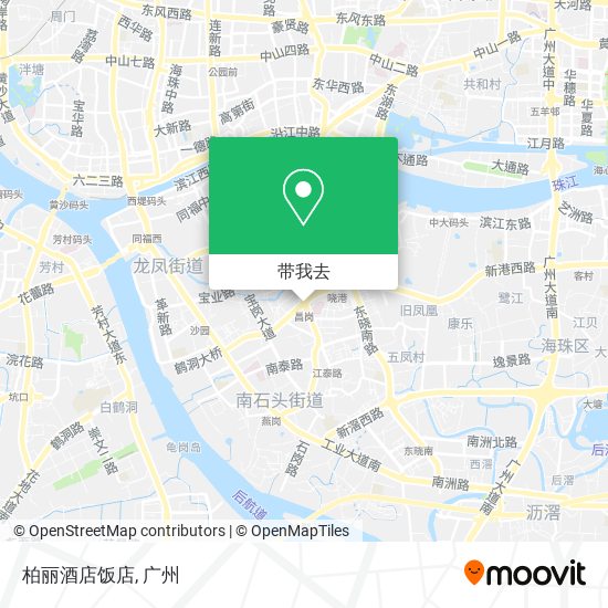 柏丽酒店饭店地图