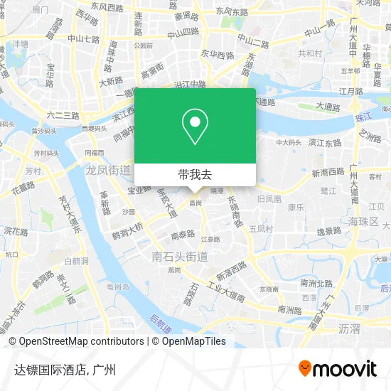 达镖国际酒店地图
