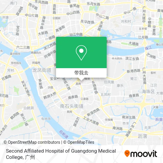 Second Affiliated Hospital of Guangdong Medical College地图